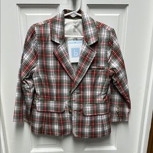Plaid Kids Jacket